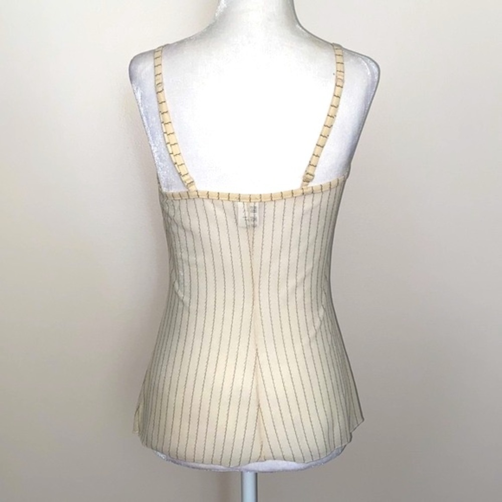 Vintage 90’s Intimissi sheer pin stripe cami - Picture 4 of 11